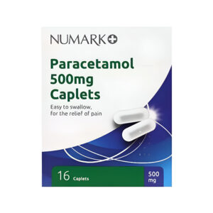 Numark Headache Migraine Neuralgia Dental Pain Relief Caplets Pack of 16