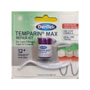 DenTek Strong Teeth - 12+ Tooth Repair - Dental Cement Cavity Filling Kit -