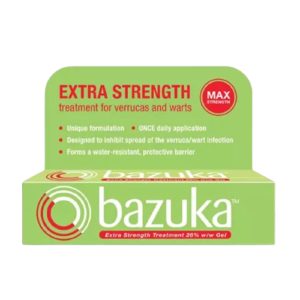 Bazuka Extra Max Strength Treatment Gel For Verrcuas & Warts 6g