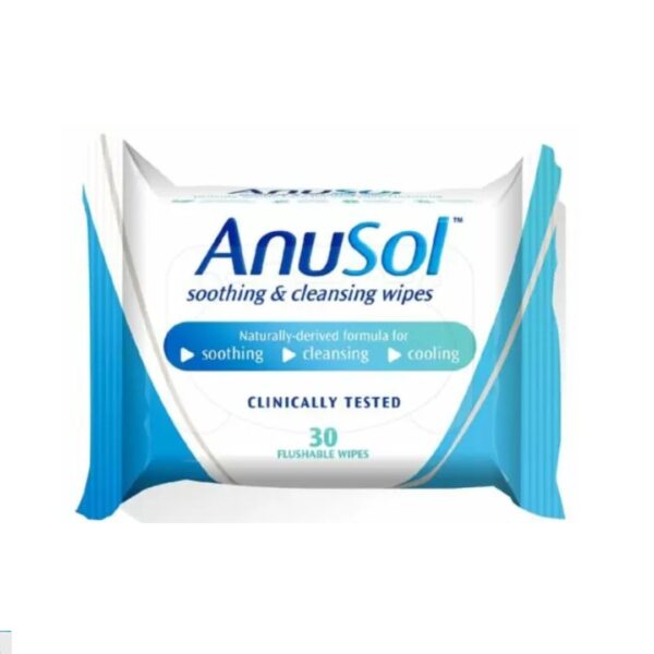 Anusol Cream/Ointment/Suppositories Shrinks, relieves discomfort Itching & pain (wipes 30)