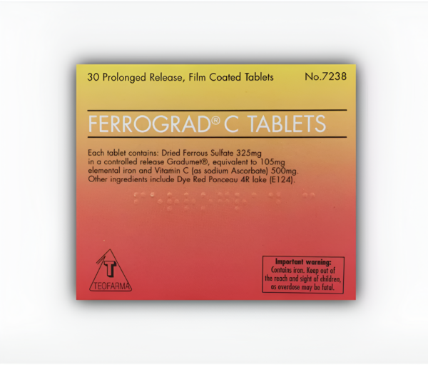 Ferrograd C Tablets - 30