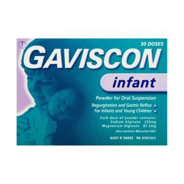 Gaviscon Infant - 30 Sachets - Paediatric Treatment For Gastric Reflux -