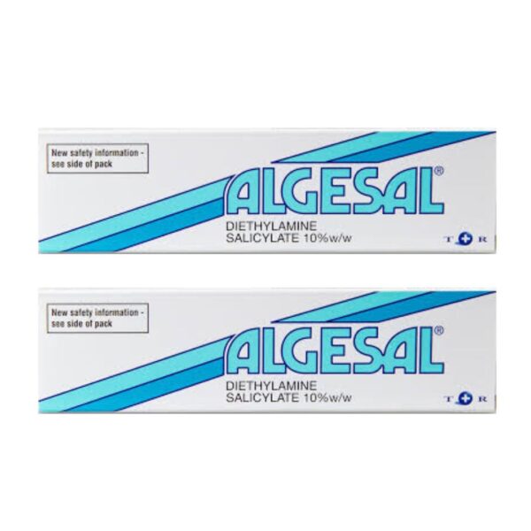 Algesal Local Analgesic Cream -100g x 2 (Pain Relief Cream) -