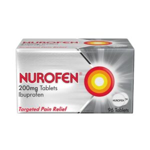 Nurofen 200mg Tablets 96 - Ibuprofen - Targeted Pain Relief-
