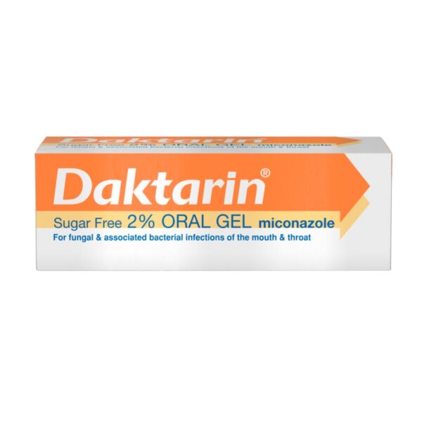 Daktarin Oral Gel-Treats Fungal/Associated Bacterial Infections Of Mouth/Throat.