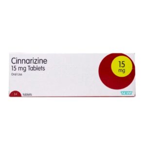 Cinnarizine 15mg x 84 Tablets-For Travel Sickness-(Generic Of Stugeron Tablets)