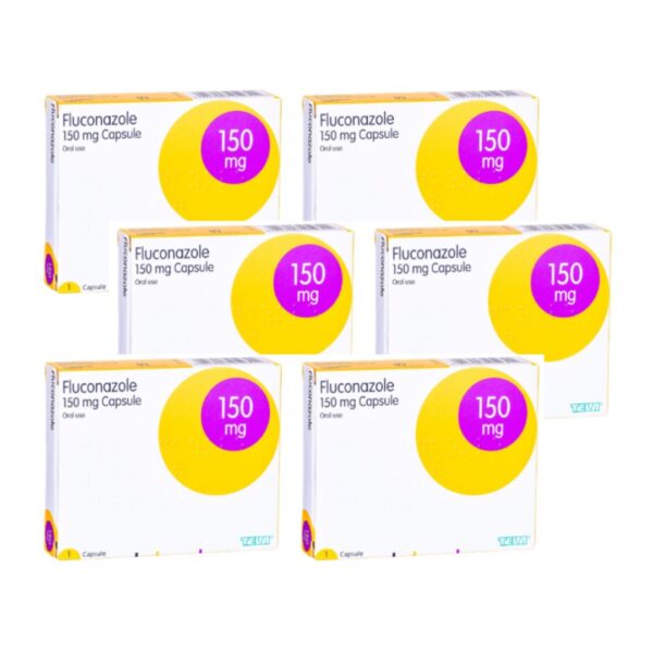 6 x Oral Tablet CAP Single Dose Treatment Thrush 150mg (READ DESCRIPTION)