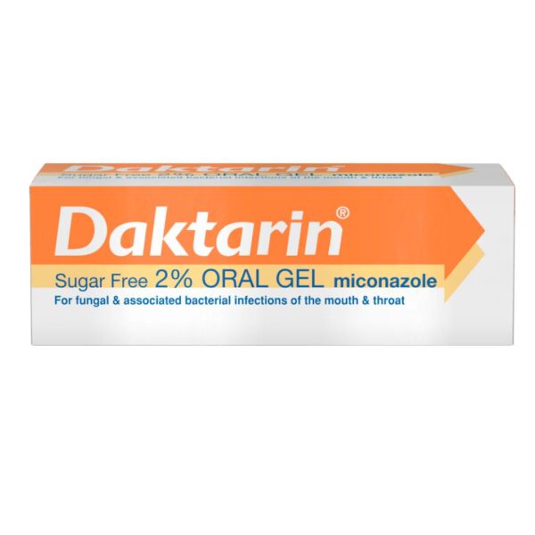 1x 15g Daktarin Sugar Free Gel For Fungal infection of Mouth & Throat