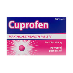 Cuprofen Maximum Strength 400mg Tablets 96 - (MAX 1 PER ORDER) Pain relief.
