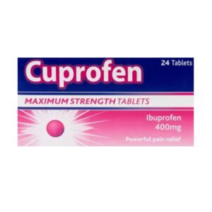 Cuprofen Maximum Strength 400mg Tablets 24 - (MAX 4 PER ORDER)