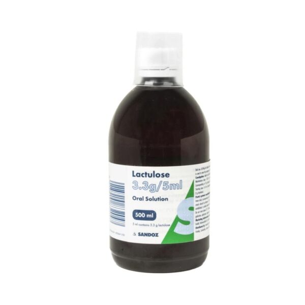 Lactulose Solution For Constipation and Discomfort  1x 500ml *brands may vary*