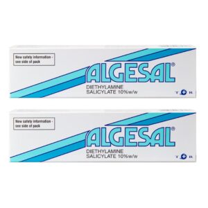 Algesal Local Analgesic Cream 100g x 2 ( Pain relief Cream) Local analgesic