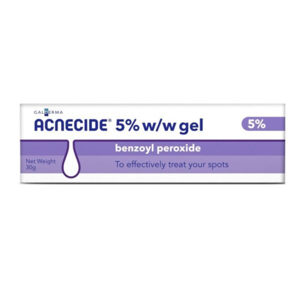 Galderma ACNECIDE Benzoyl Peroxide 5% Gel - 30g