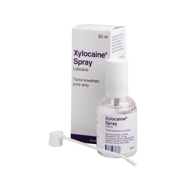 Xylocaine 10mg Spray - 50ml - Helps To Relieve Pain Or Discomfort -