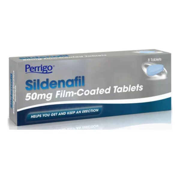 SILDENAFIL - PERIGO- VIAGRA CONNECT  - 8 X 50mg tablet - BRANDS MAY VARY