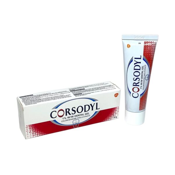 Corsodyl Dental Gel - Treatment for Gingivitis and Gum Problems - 50g
