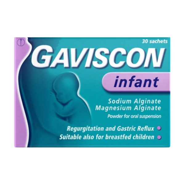 Gaviscon Infant 30 Sachets - Paediatric Treatment For Gastric Reflux