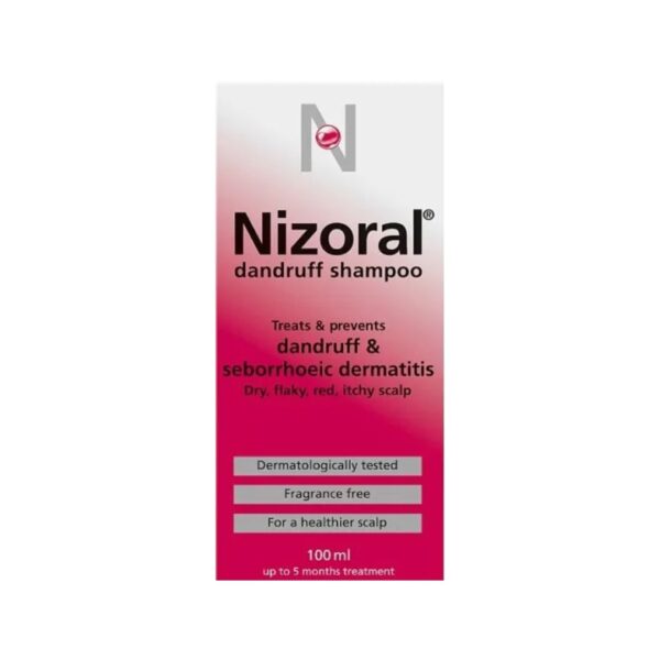 Nizoral - 100ml - Anti Dandruff Scalp And Inflammation Relief Shampoo