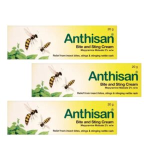 Anthisan Bite and Sting Cream 20g - 3 Pack