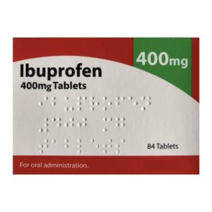 Ibuprofen 400mg - Relief of Pain & Inflammation - 84 Tablets - Brand May Vary