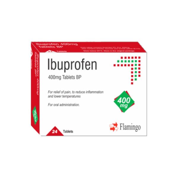 400mg Anti Inflammatory 24 Tablets -Pain relief  **MAX 4**