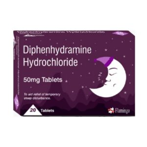 Sleep Aid 50mg - 20 Tablets  ( maximum 1 pack of 20) ***Short term use only