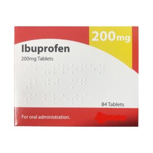 Ibuprofen - 84 x 200mg Tablets - A Strong And Reliable Painkiller-